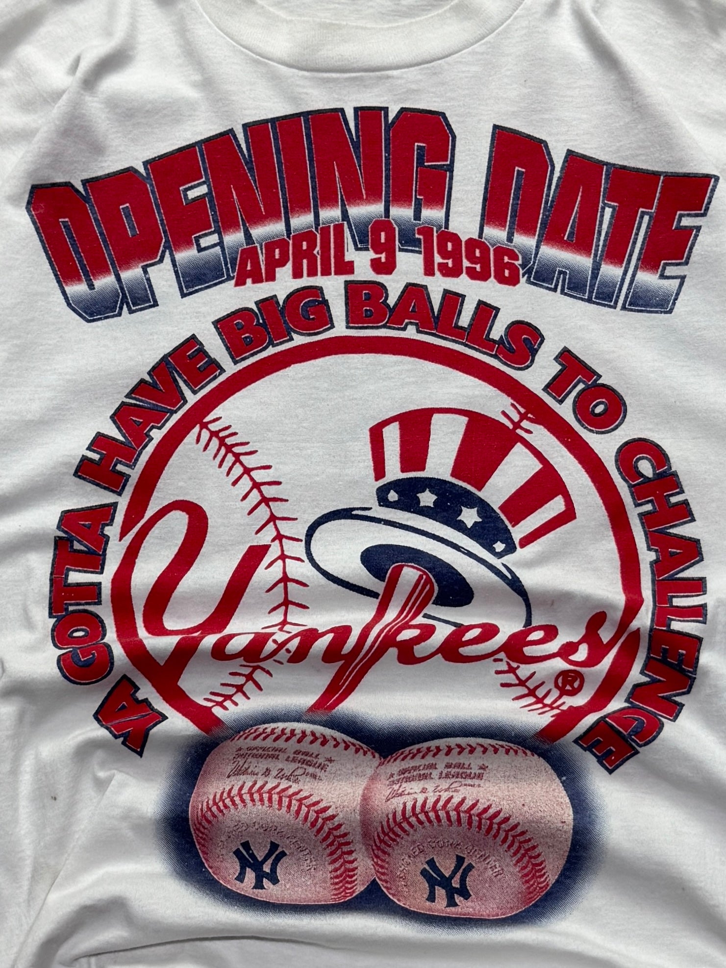 Vintage 1996 New York Yankees MLB Graphic Tee (XL)