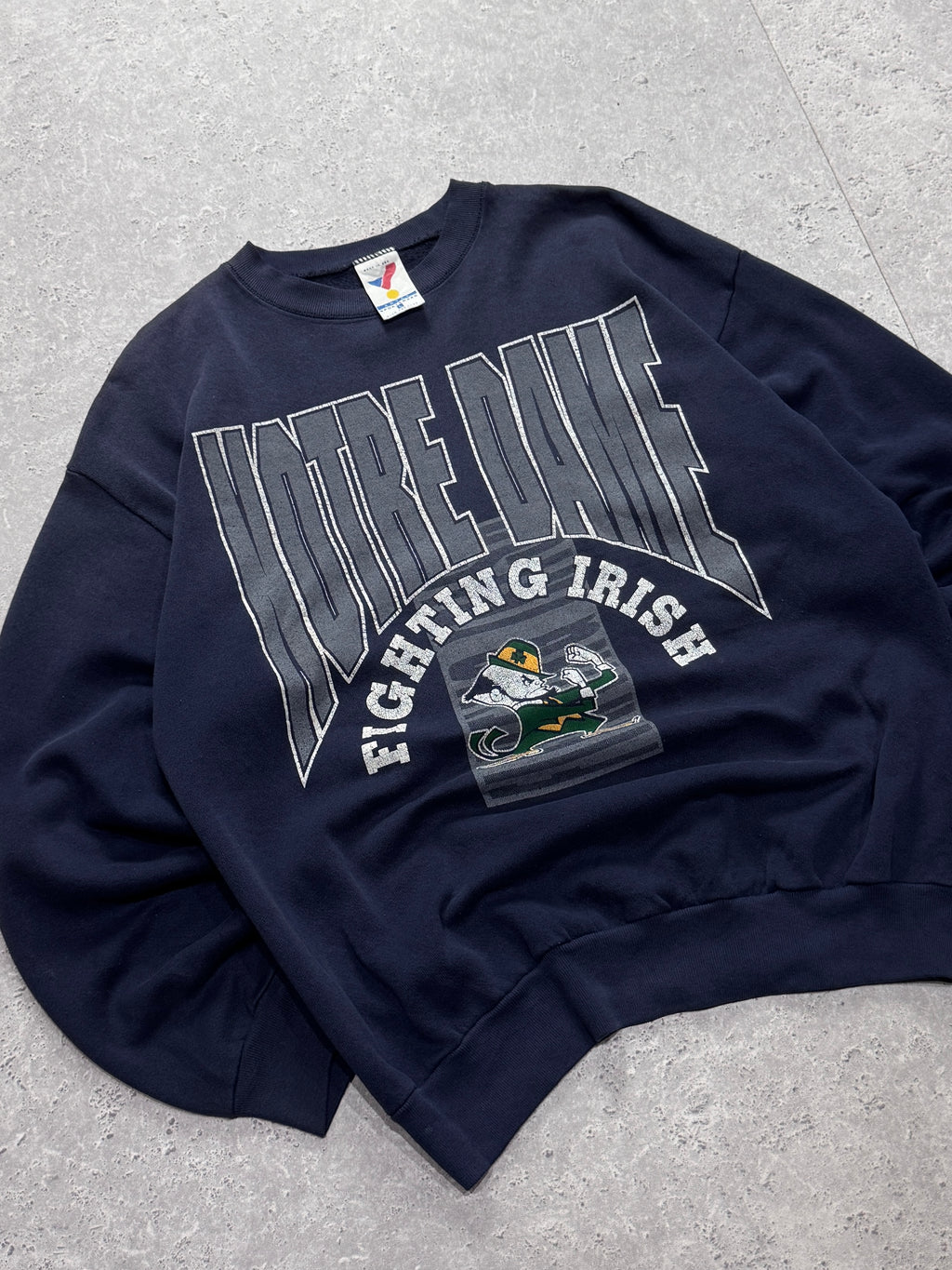 Vintage 90s Notre Dame College Sweater (L)