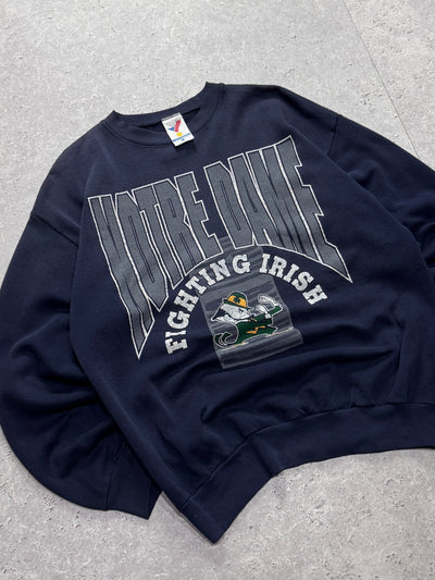 Vintage 90s Notre Dame College Sweater (L)