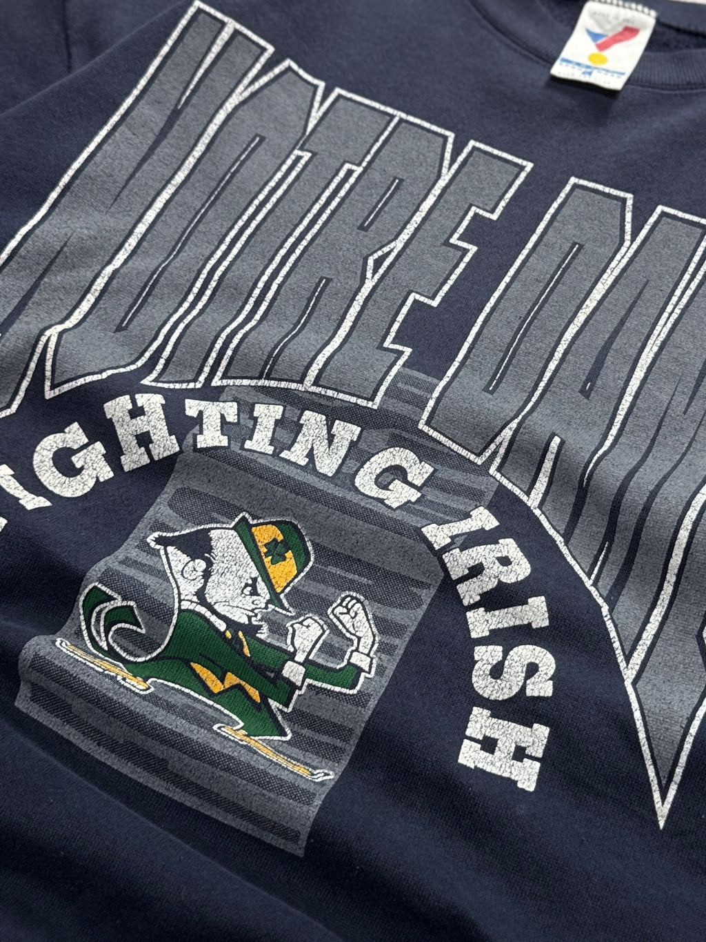 Vintage 90s Notre Dame College Sweater (L)
