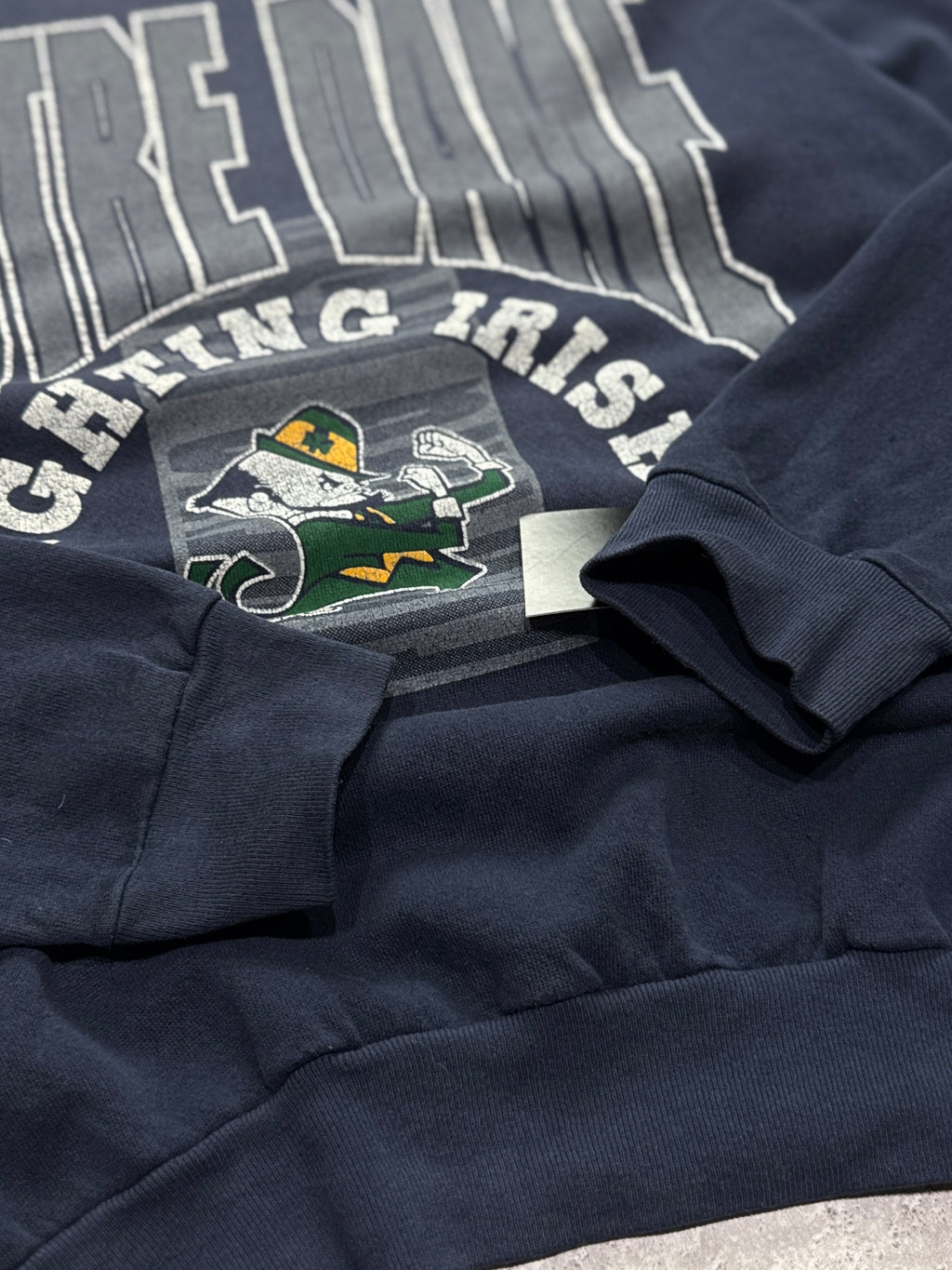 Vintage 90s Notre Dame College Sweater (L)