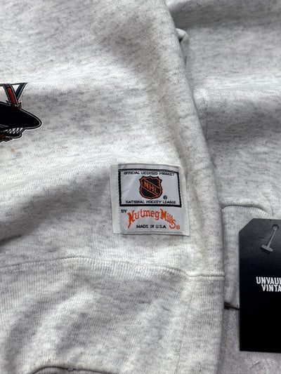 Vintage 90s Nutmeg X San Jose Sharks NHL Breakthrough Sweater (M)