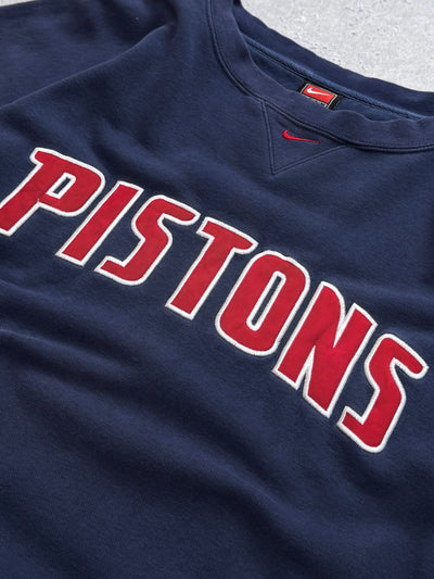 Vintage 2000s Nike X Detroit Pistons NBA Sweater (XL)