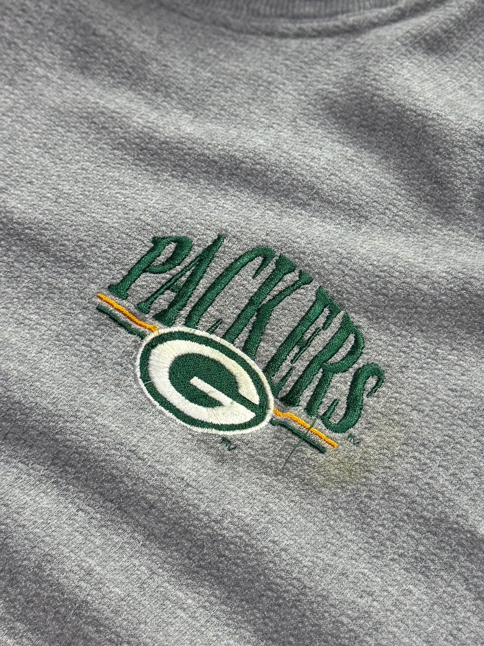 Vintage 90s Greenbay Packers NFL Mockneck Sweater (XXL)