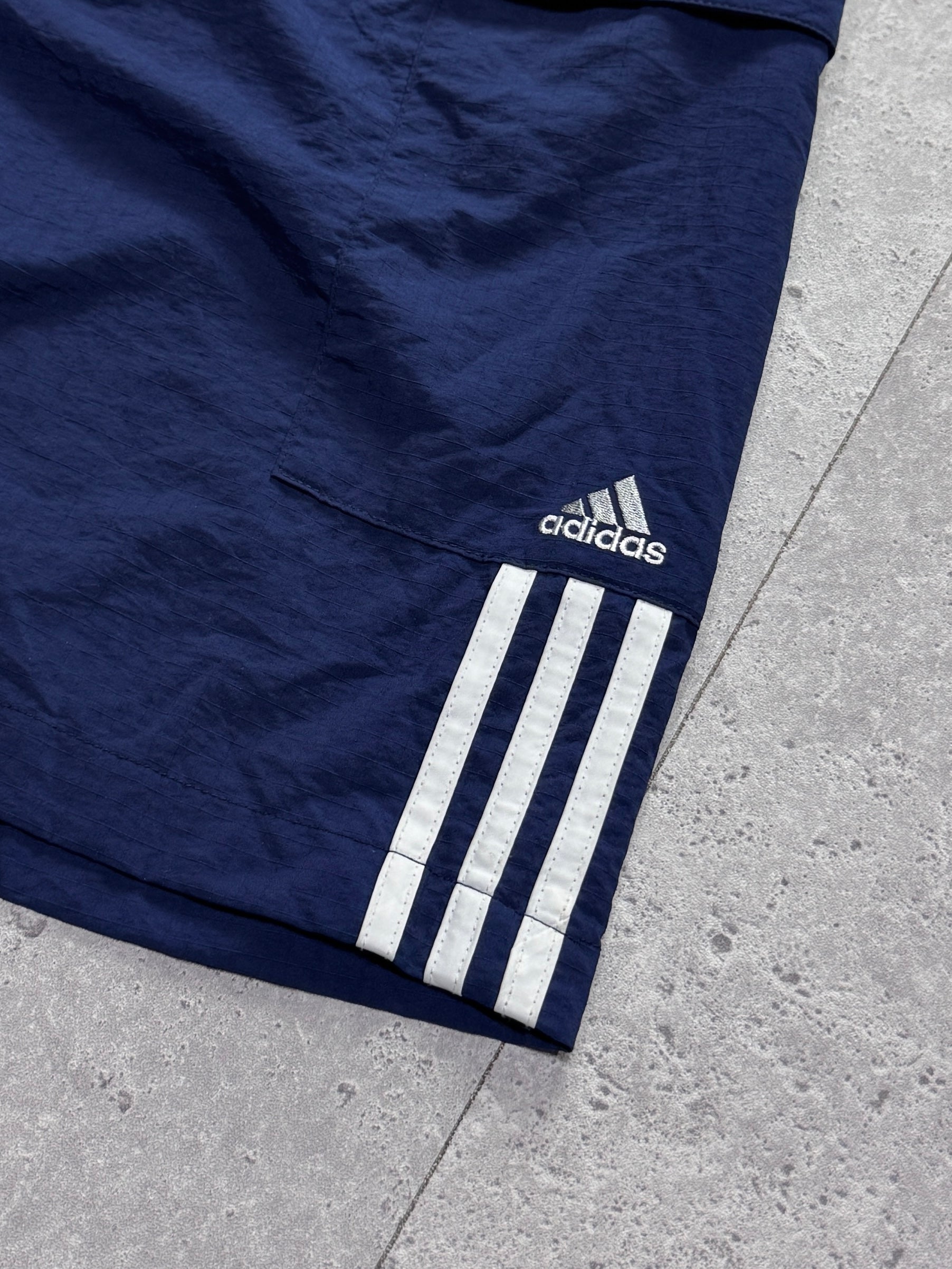 Vintage 2000s Adidas Cargo Track Shorts (L)