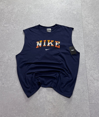 Vintage 2000s Nike Spellout Tank (XL)
