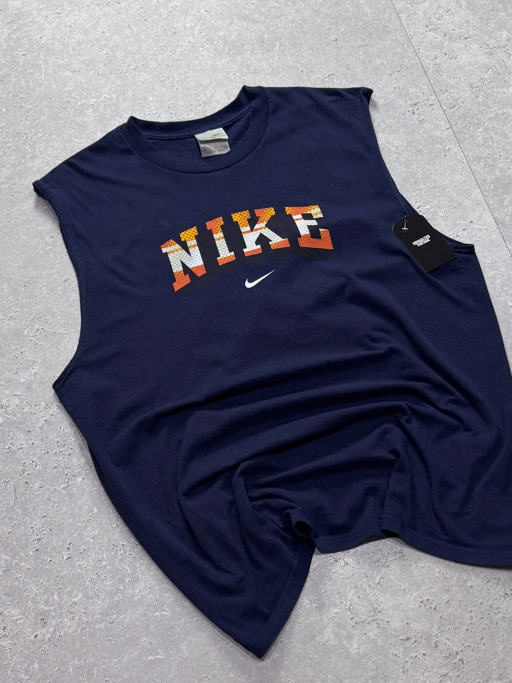 Vintage 2000s Nike Spellout Tank (XL)