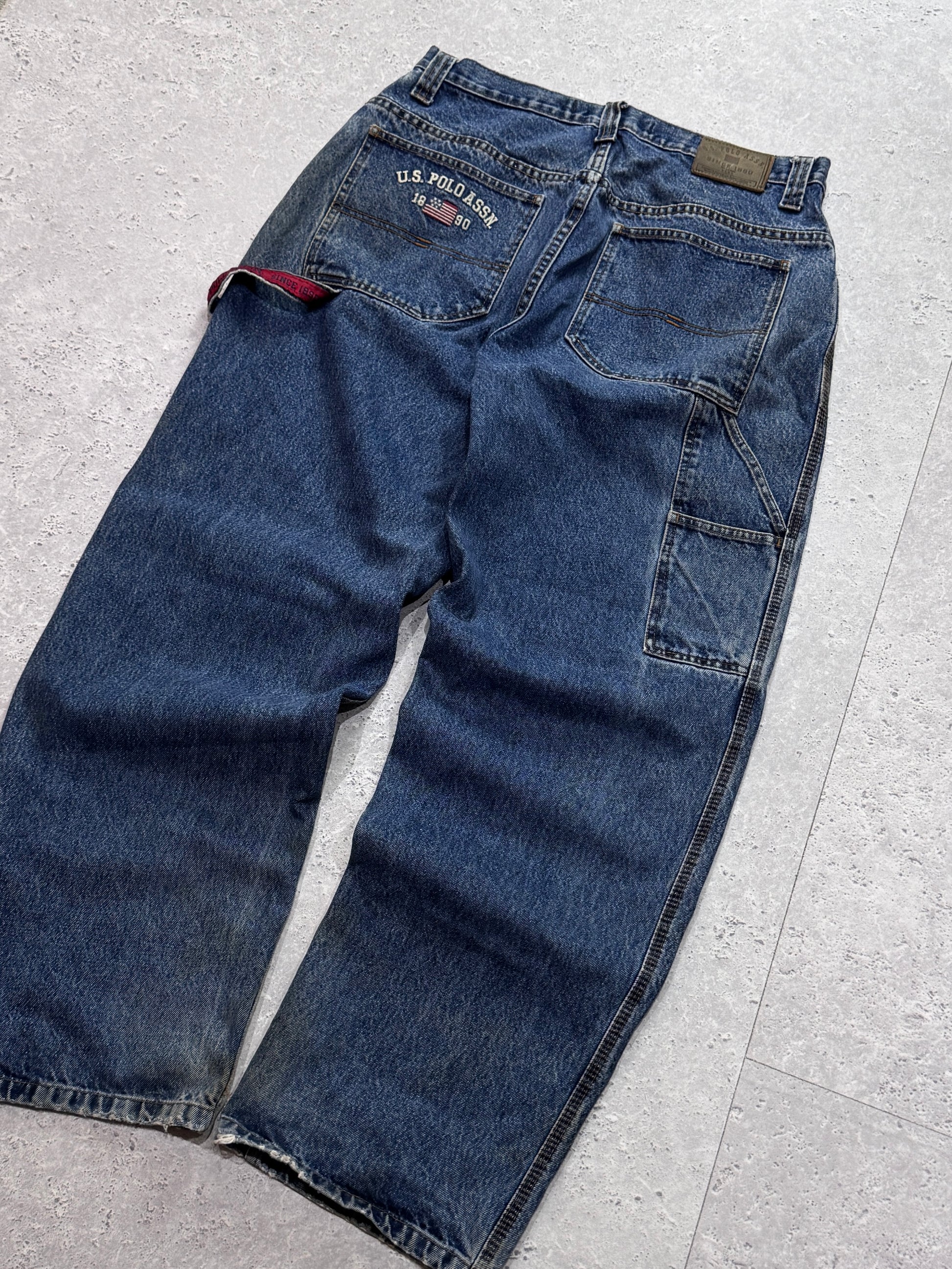 Vintage 2000s US Polo Assn Carpenter Denim Jeans (32")