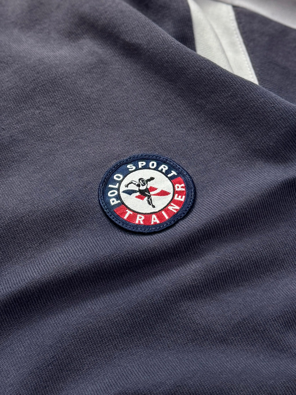 Vintage 90s Polo Sport Ralph Lauren Trainer Quarter Zip Sweater (L)