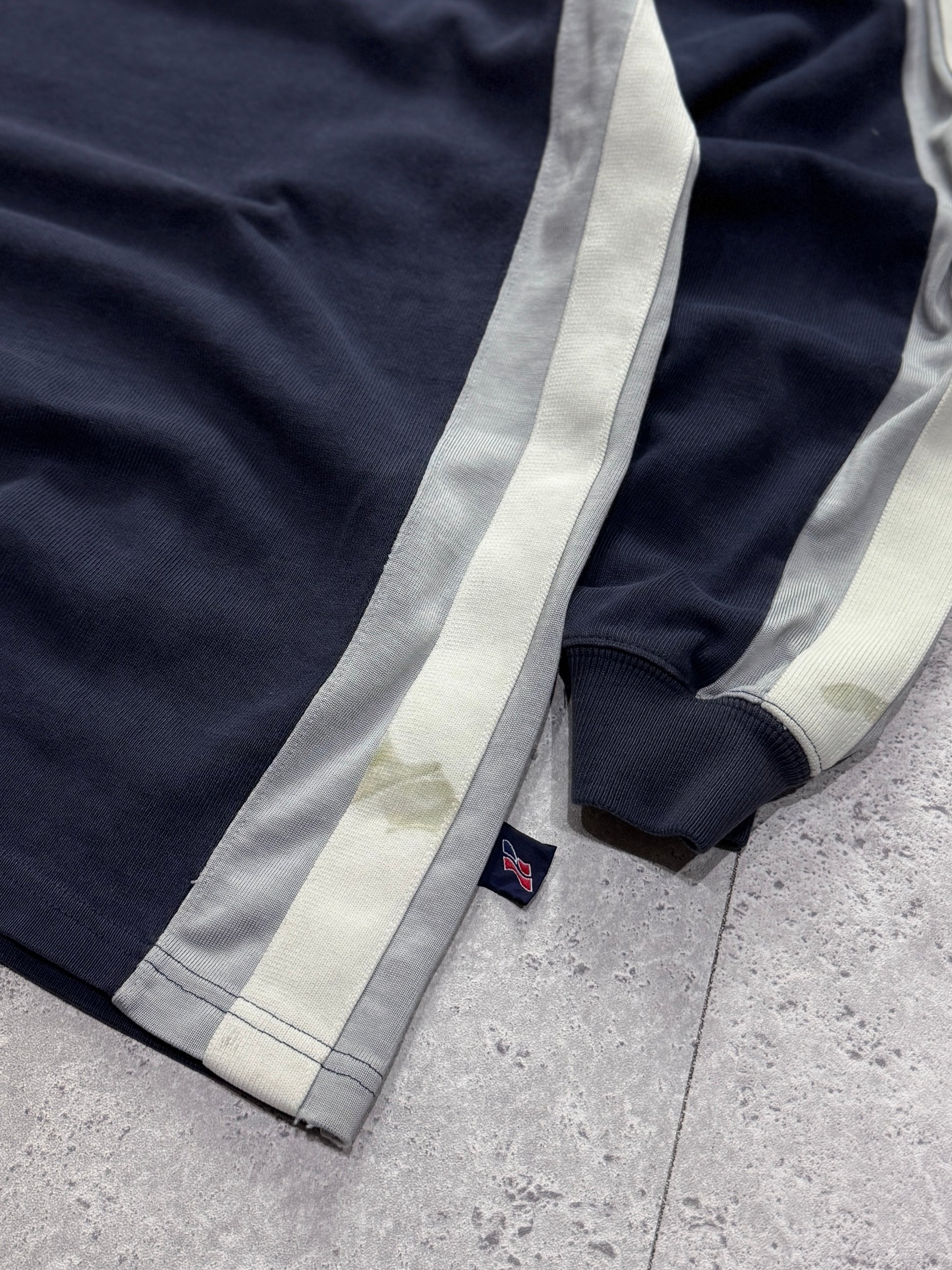 Vintage 90s Polo Sport Ralph Lauren Trainer Quarter Zip Sweater (L)