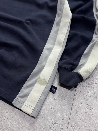 Vintage 90s Polo Sport Ralph Lauren Trainer Quarter Zip Sweater (L)