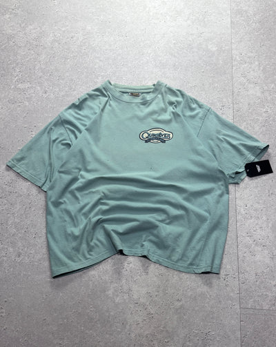Vintage 90s Quiksilver All World Classic Surfwear Tee (XL)