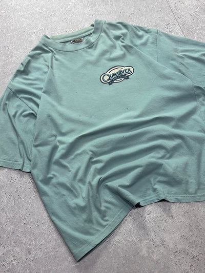 Vintage 90s Quiksilver All World Classic Surfwear Tee (XL)