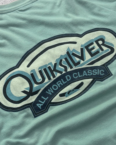 Vintage 90s Quiksilver All World Classic Surfwear Tee (XL)
