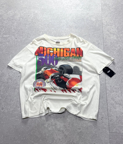 Vintage 1996 Michigan 500 Racing Graphic Tee (XL)