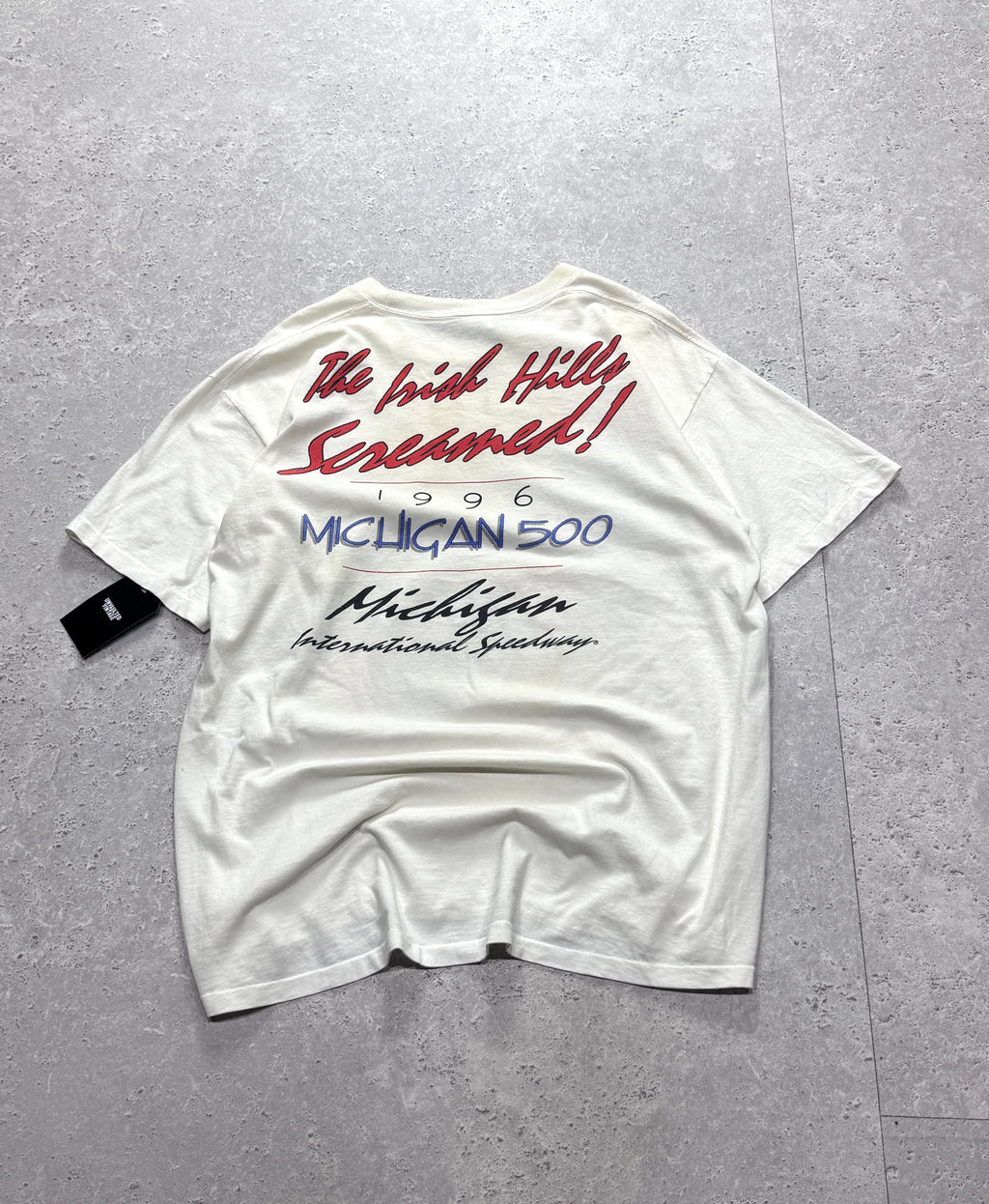 Vintage 1996 Michigan 500 Racing Graphic Tee (XL)