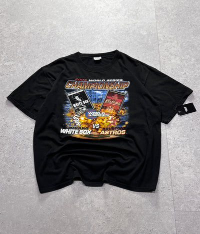 Vintage 2005 MLB World Series Chicago White Sox vs Houston Astros Tee (XL)