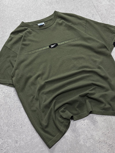 Vintage 2000s Reebok Athletics Spellout Tee (XL)