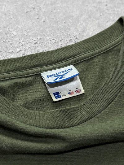 Vintage 2000s Reebok Athletics Spellout Tee (XL)