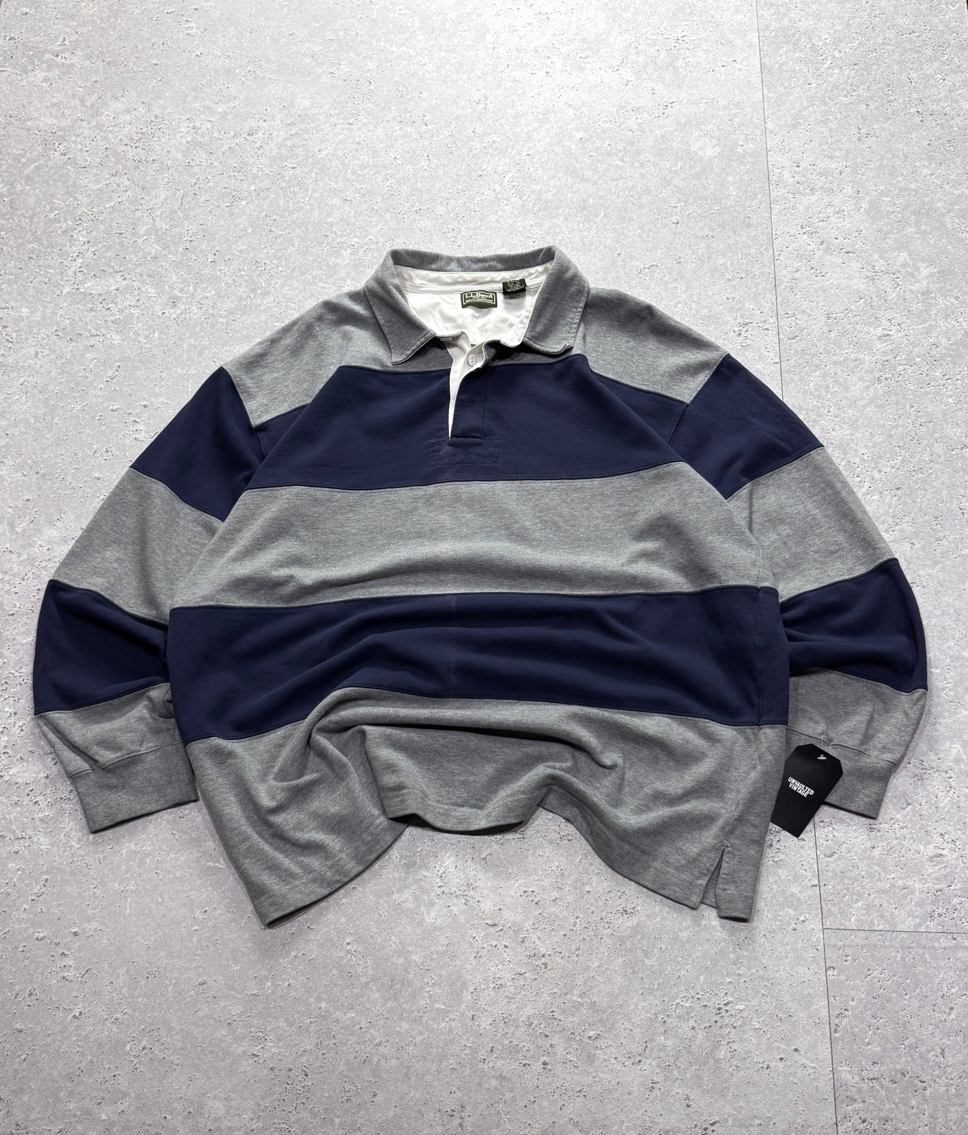 Vintage 2000s LL Bean Rugby Sweater (XL)