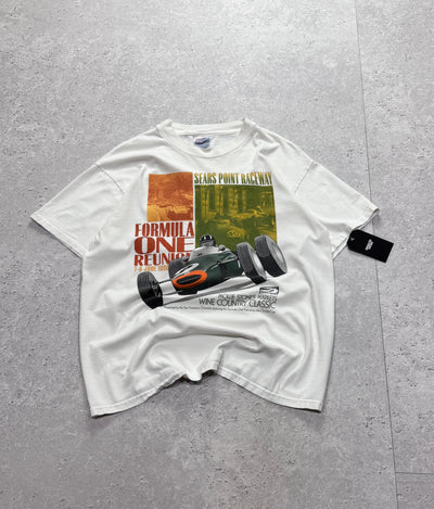 Vintage 90s Formula One Racing Tee (L)