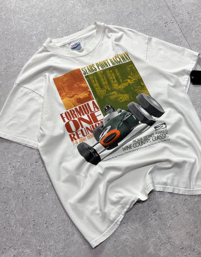 Vintage 90s Formula One Racing Tee (L)