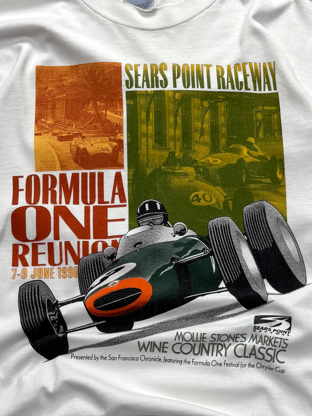 Vintage 90s Formula One Racing Tee (L)