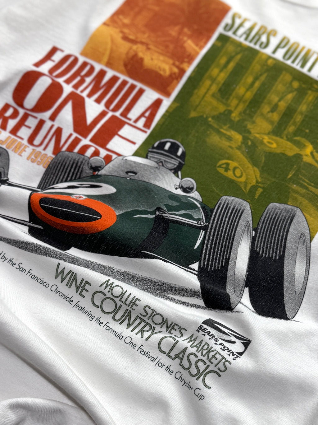 Vintage 90s Formula One Racing Tee (L)