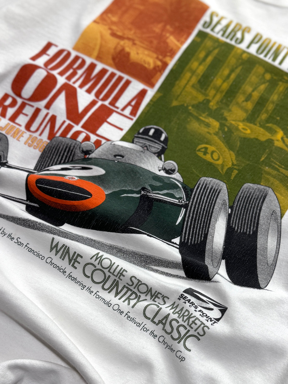 Vintage 90s Formula One Racing Tee (L)