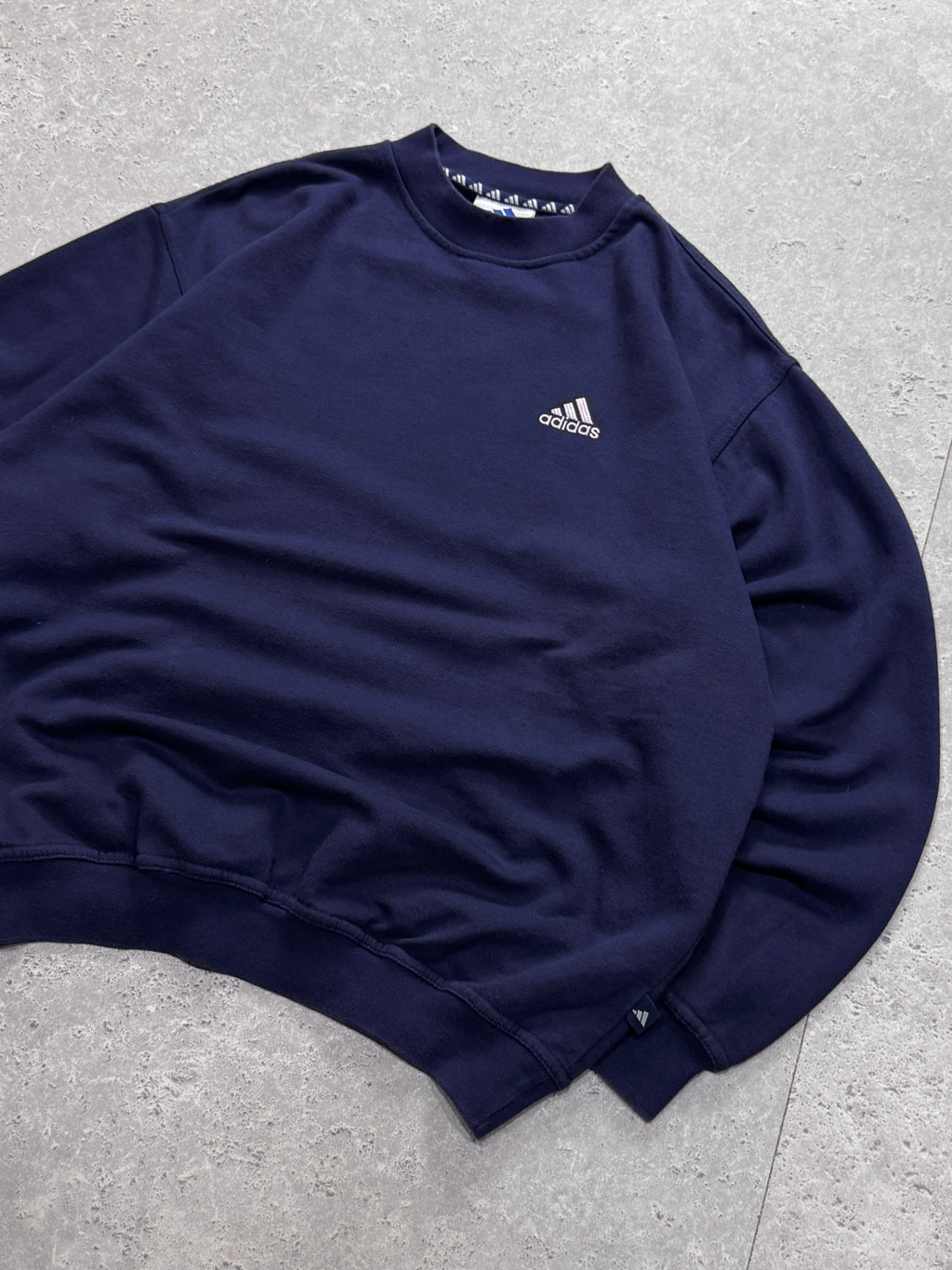 Vintage 90s Adidas Embroidered Sweater (L)