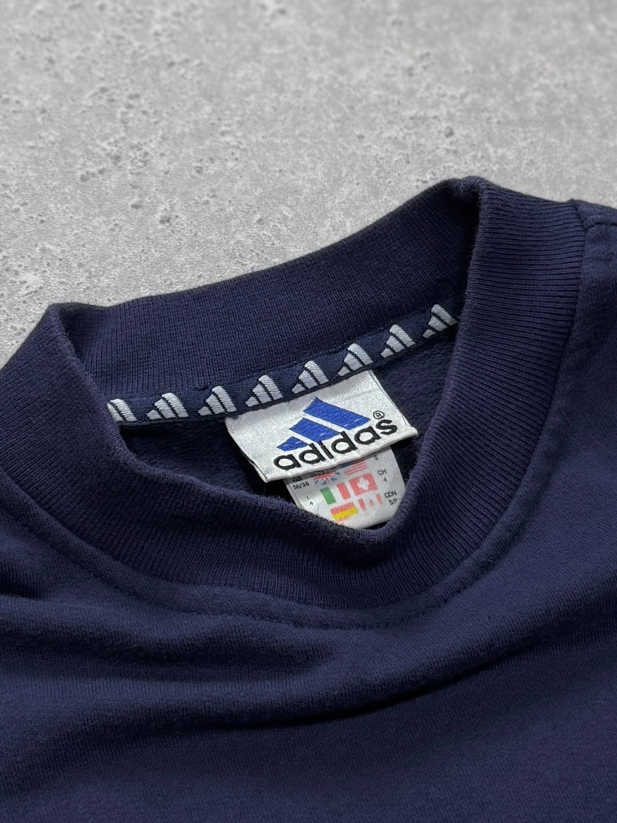 Vintage 90s Adidas Embroidered Sweater (L)