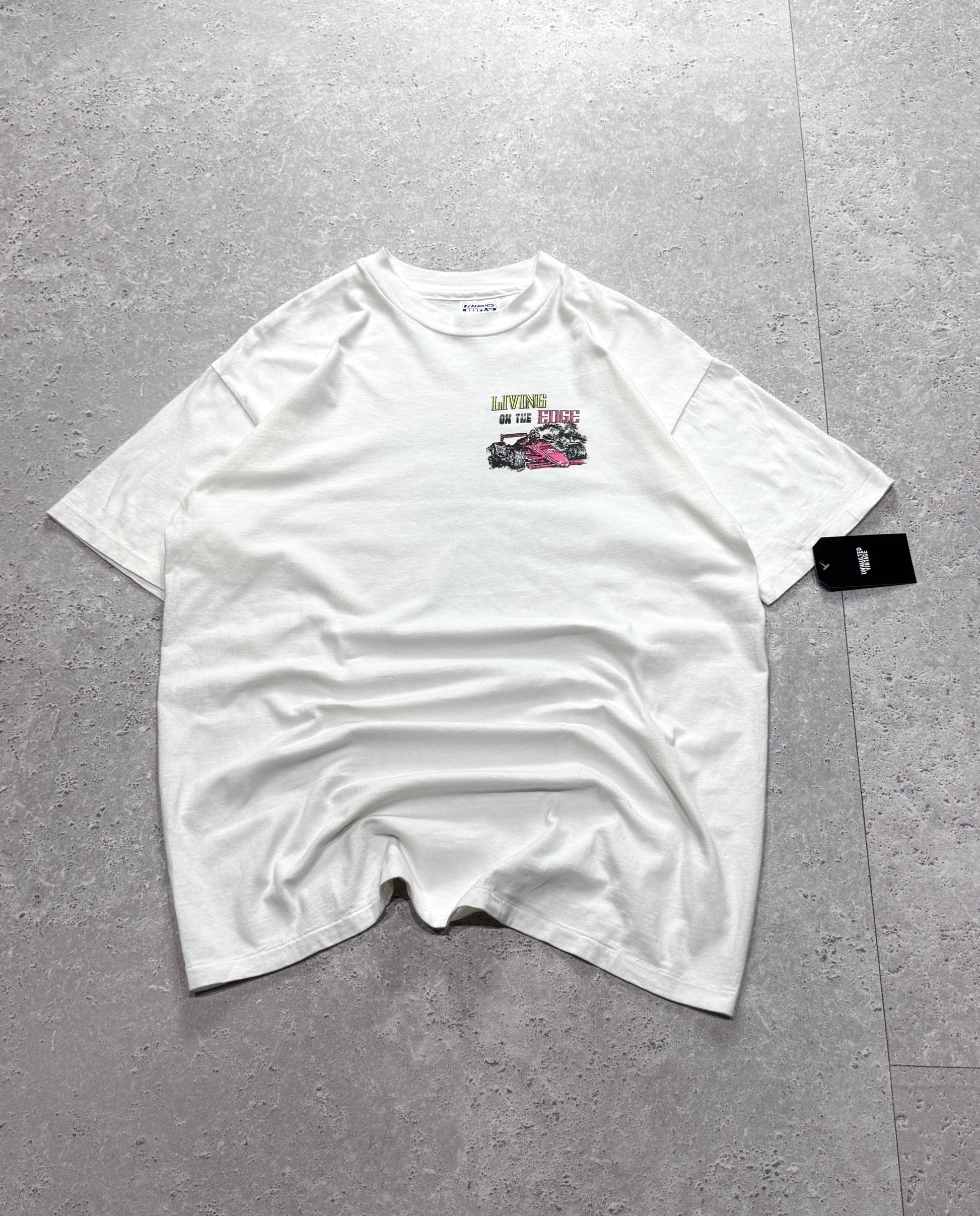 Vintage 90s Formula One Racing Graphic Tee (L)