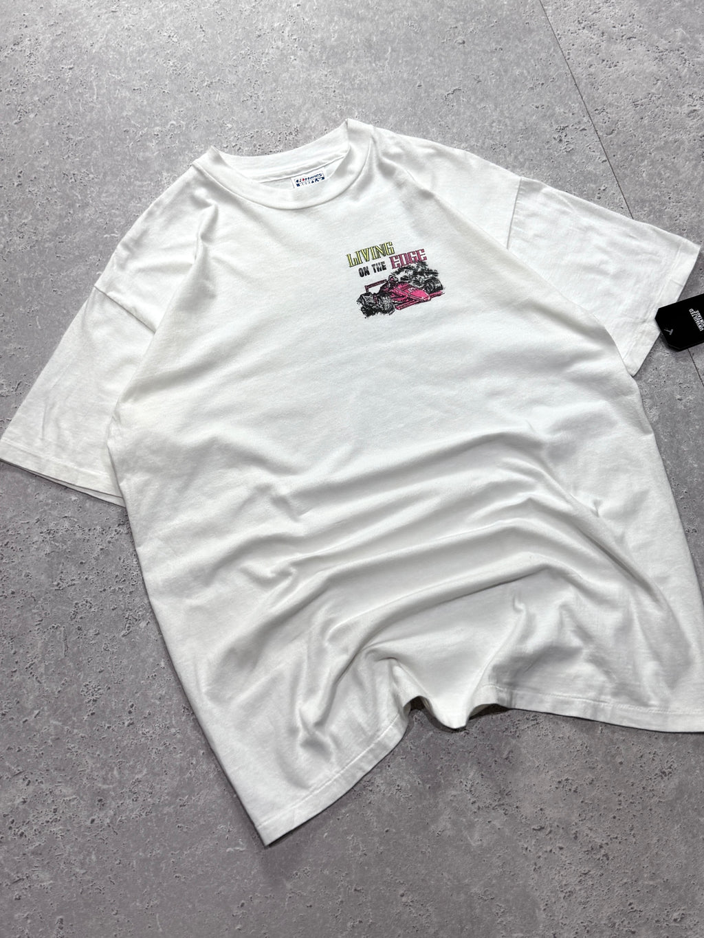 Vintage 90s Formula One Racing Graphic Tee (L)