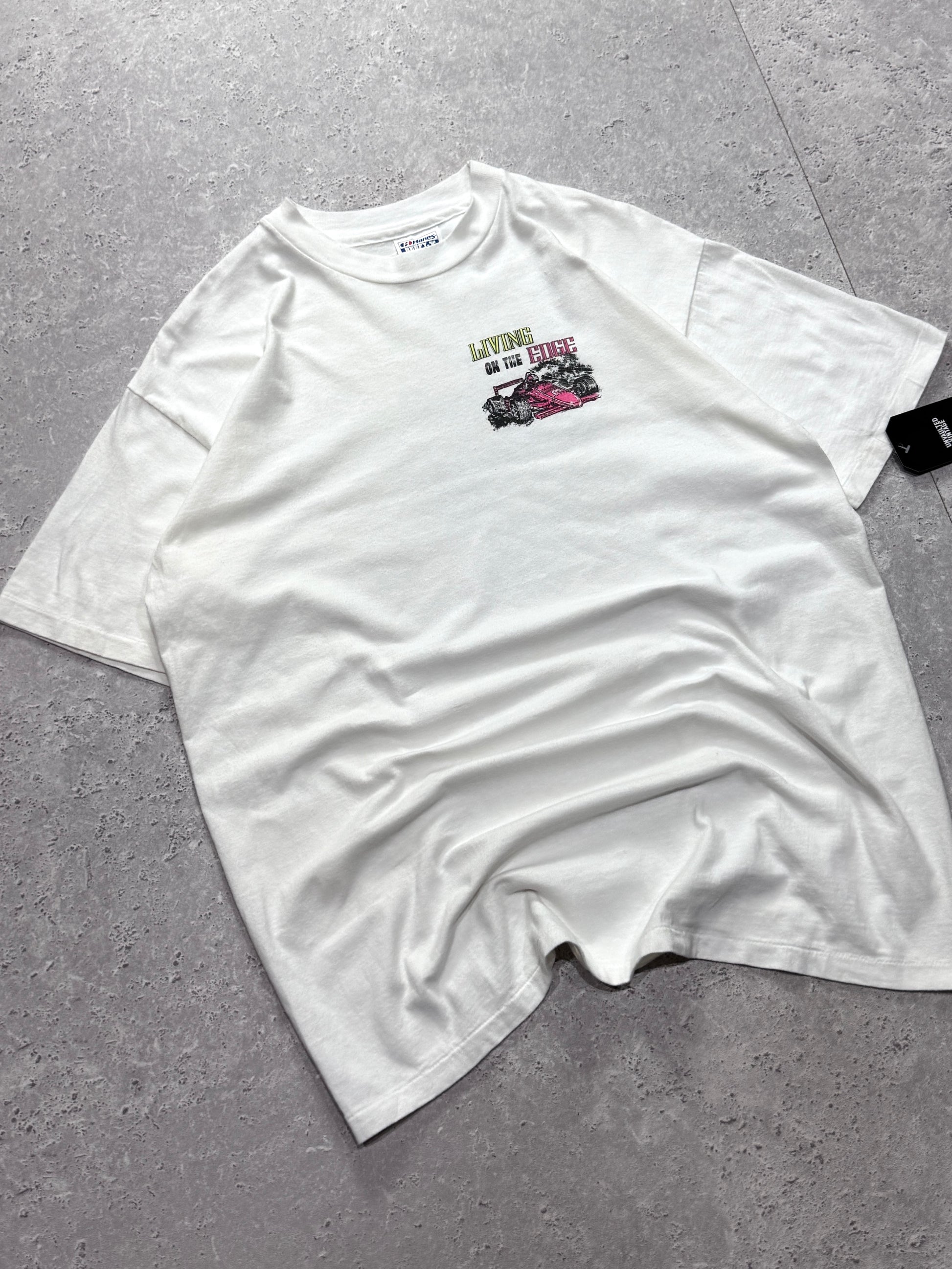 Vintage 90s Formula One Racing Graphic Tee (L)