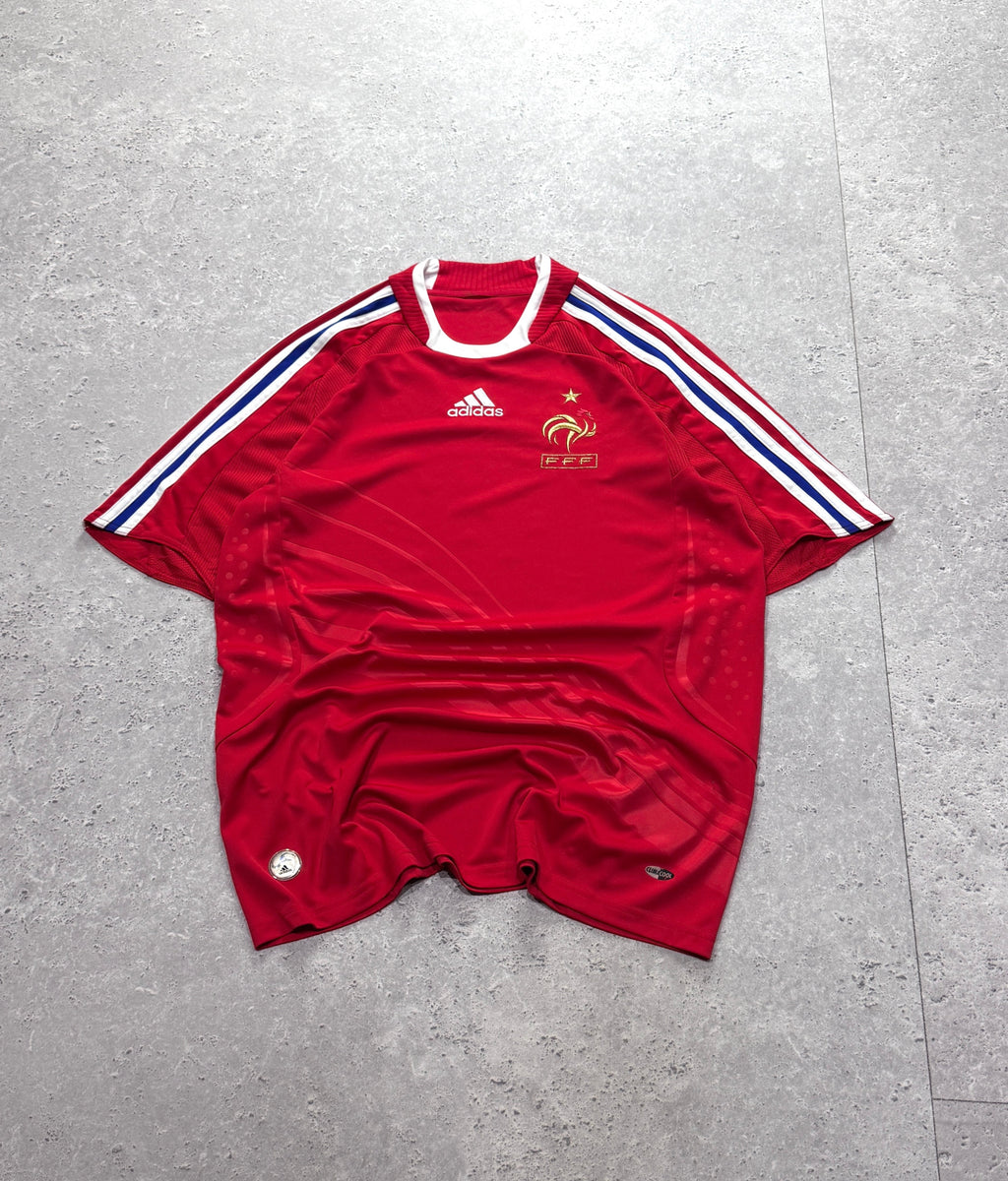 Vintage 2000s Adidas X France Football Jersey (L)