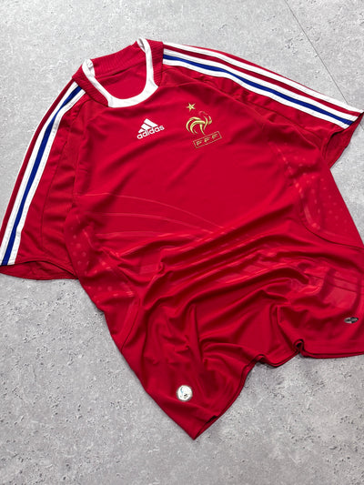 Vintage 2000s Adidas X France Football Jersey (L)