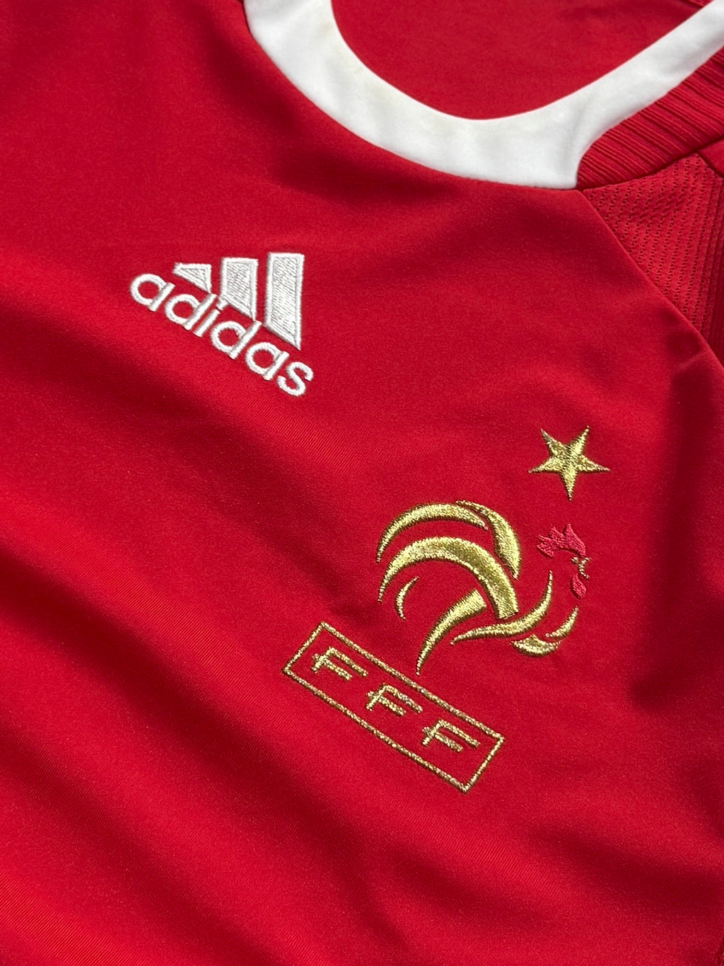 Vintage 2000s Adidas X France Football Jersey (L)