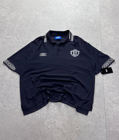 Vintage 90s Umbro X Manchester United Polo Shirt (L)