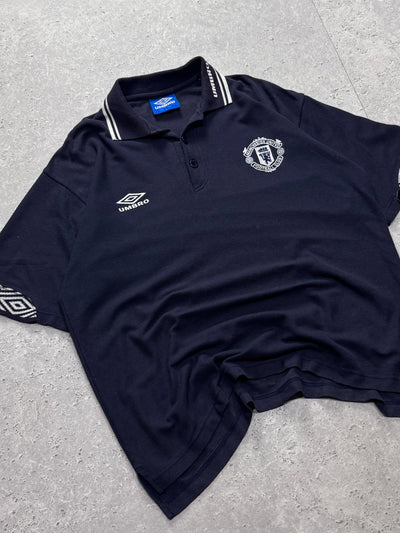 Vintage 90s Umbro X Manchester United Polo Shirt (L)