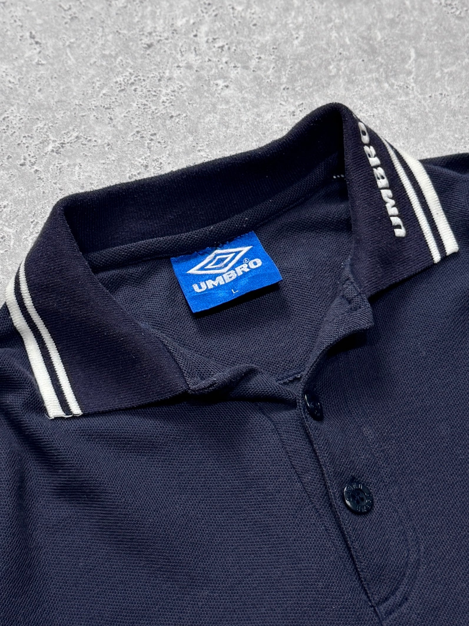 Vintage 90s Umbro X Manchester United Polo Shirt (L)