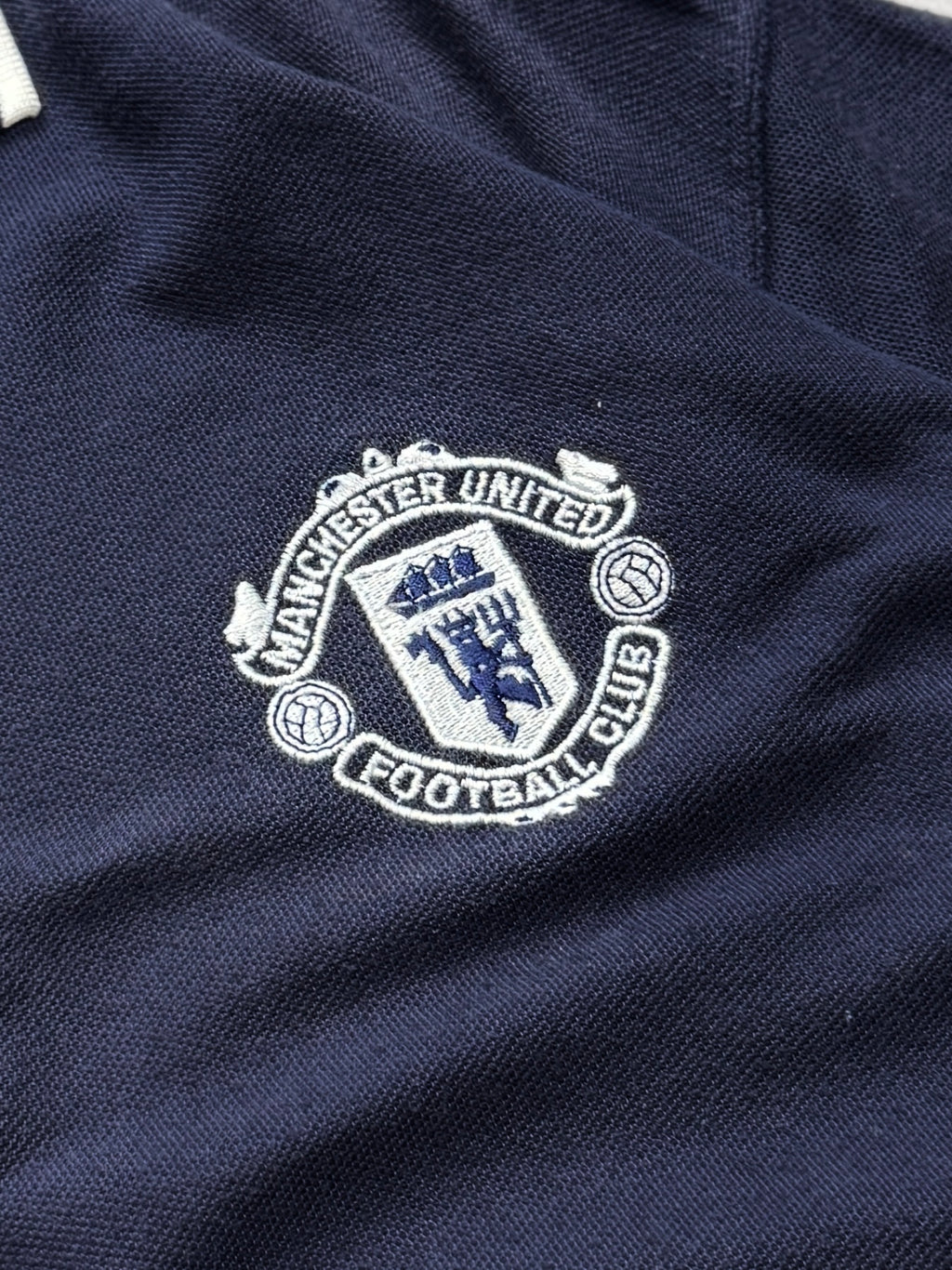 Vintage 90s Umbro X Manchester United Polo Shirt (L)