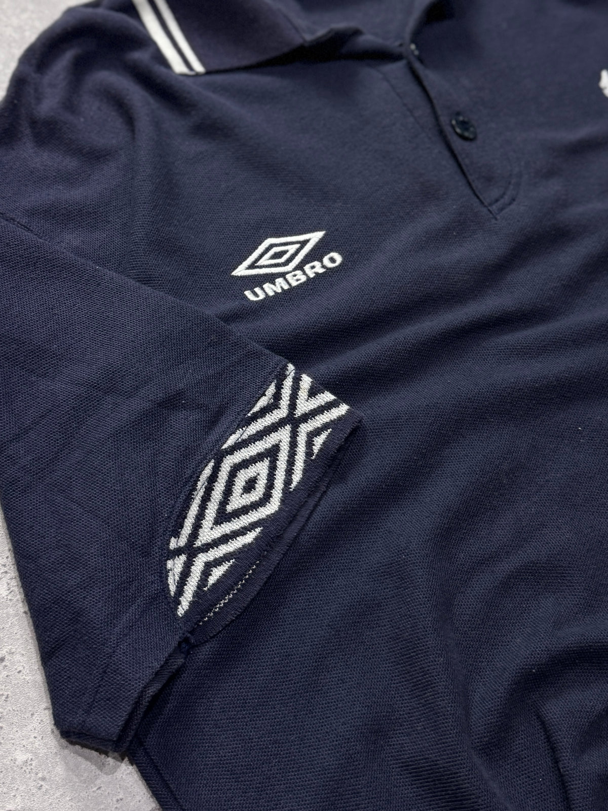 Vintage 90s Umbro X Manchester United Polo Shirt (L)