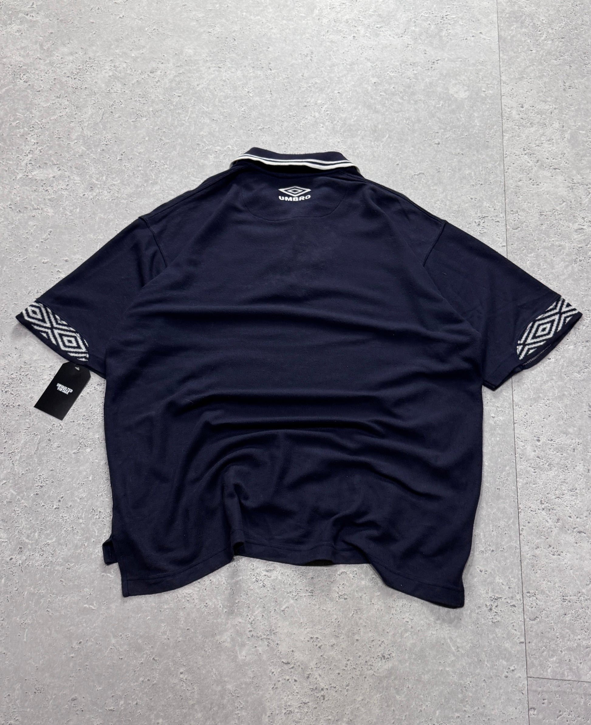 Vintage 90s Umbro X Manchester United Polo Shirt (L)