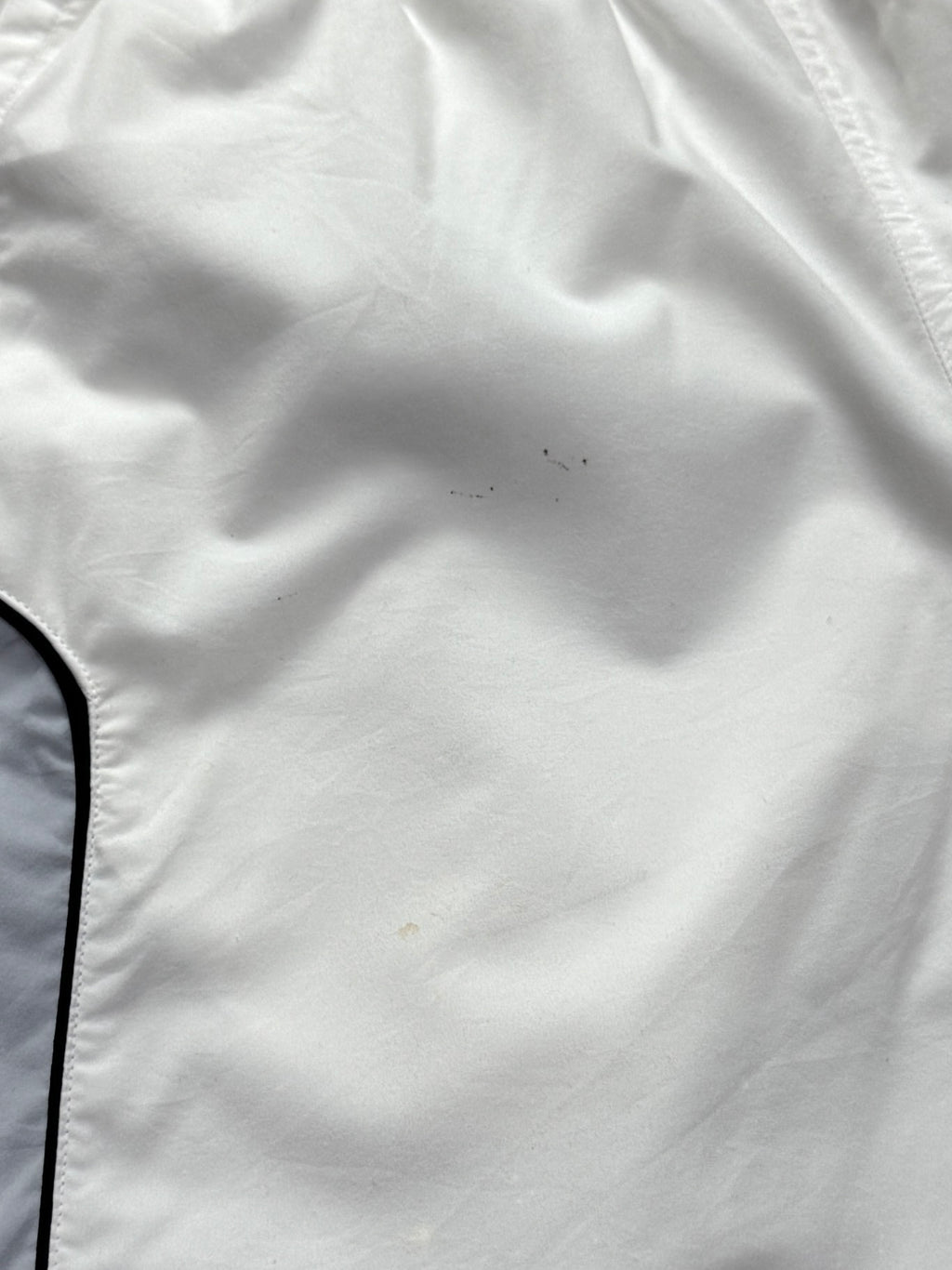 Vintage 2000s Nike Spellout Track Shorts (S)