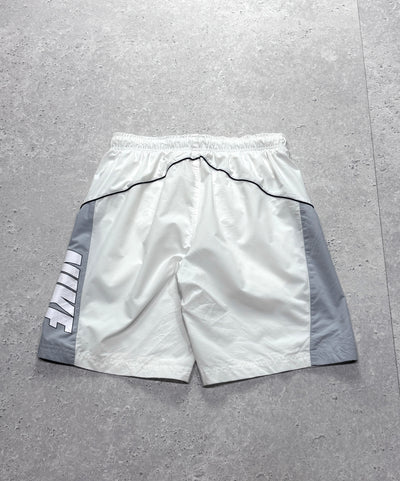 Vintage 2000s Nike Spellout Track Shorts (S)