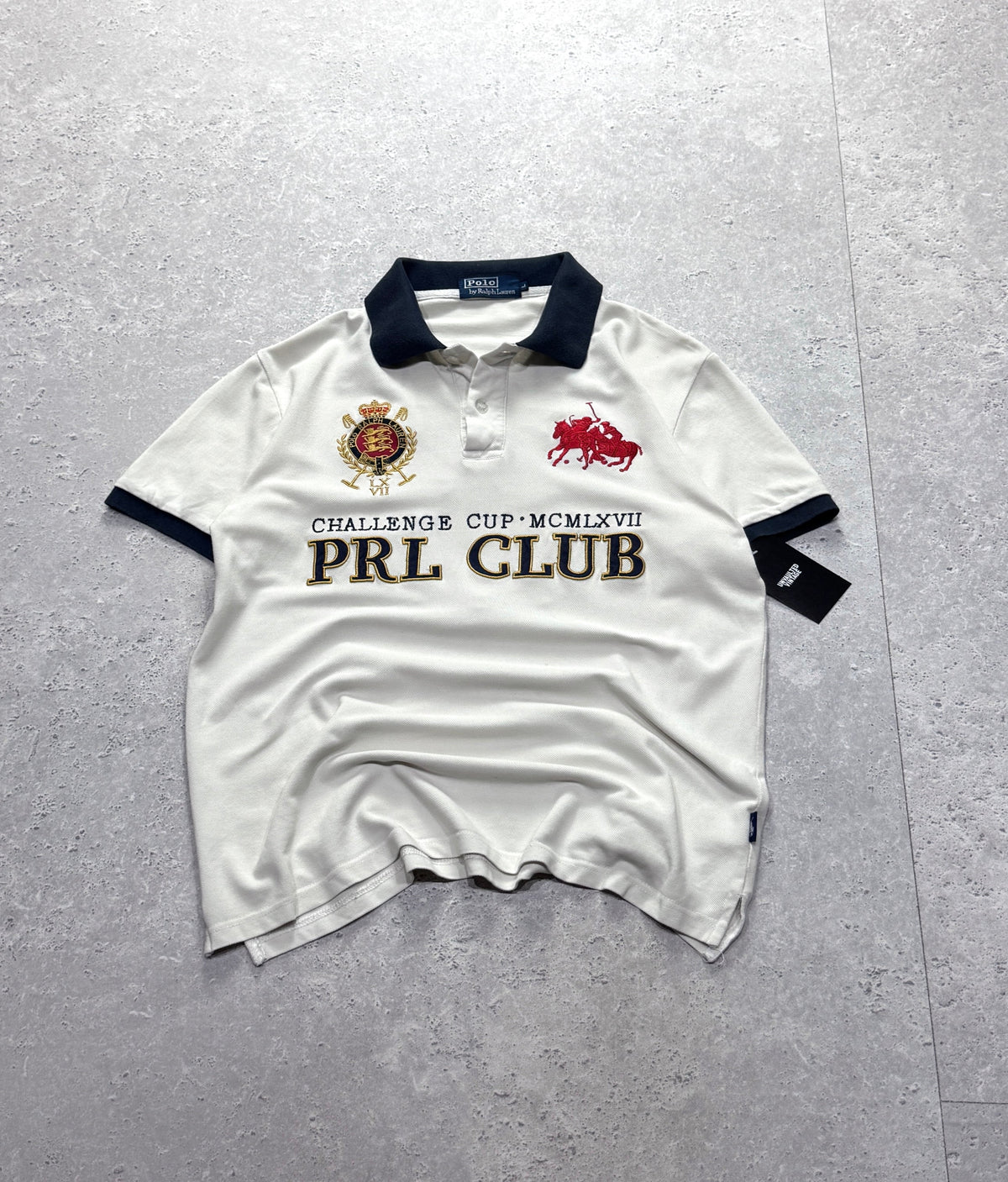 Vintage 90s Polo Ralph Lauren Club Polo Shirt (M)
