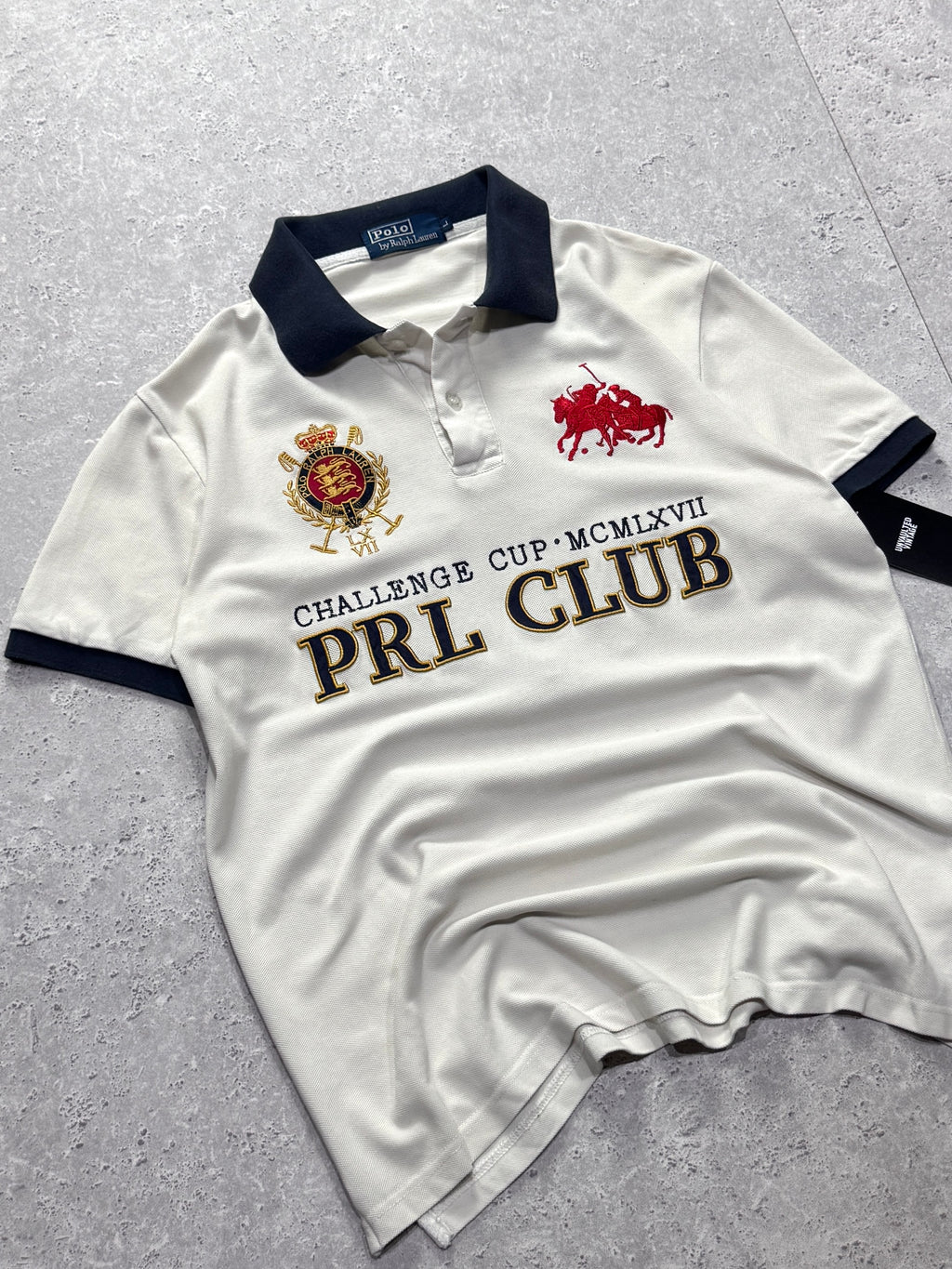 Vintage 90s Polo Ralph Lauren Club Polo Shirt (M)