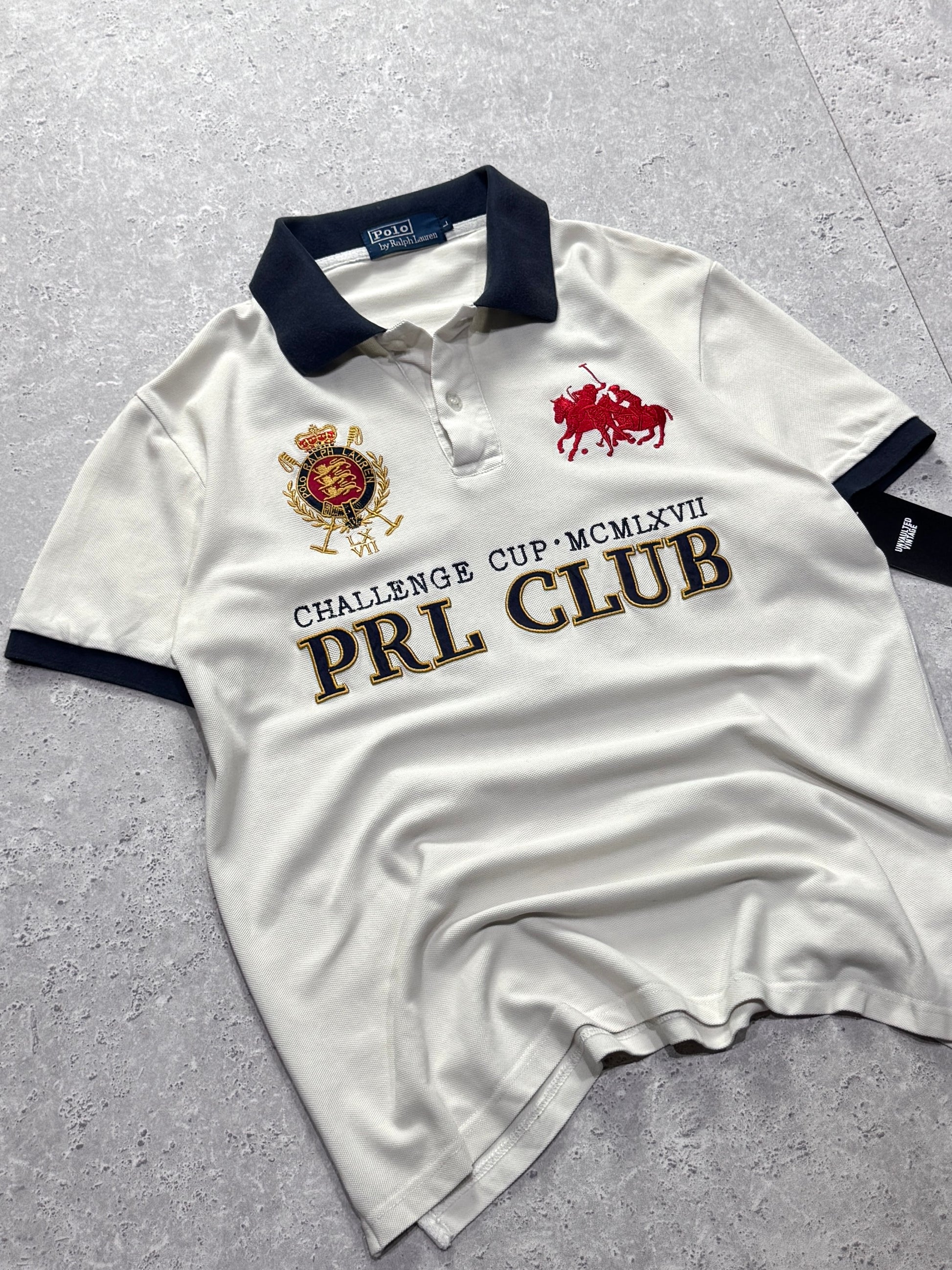 Vintage 90s Polo Ralph Lauren Club Polo Shirt (M)
