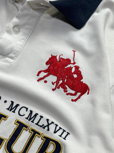 Vintage 90s Polo Ralph Lauren Club Polo Shirt (M)