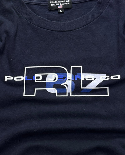 Vintage Polo Jeans Ralph Lauren Spellout Tee (L)